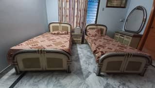 Single Bed Pair For Sale