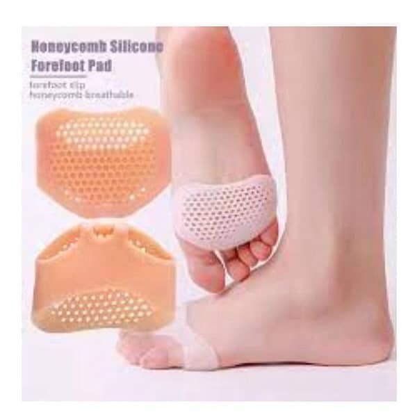 2 pcs Silicon Tip Toi Breathable Foot Protector 2