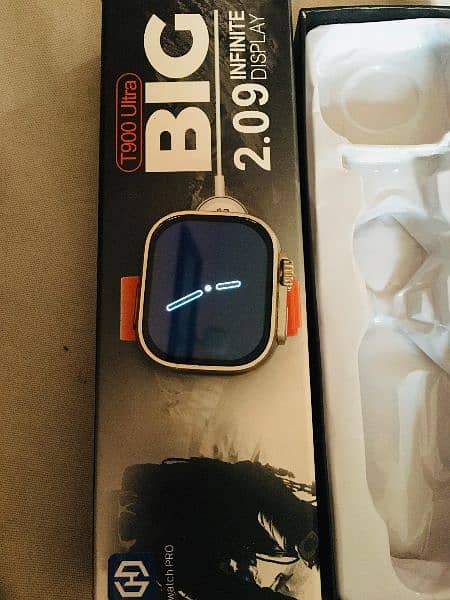 T900 Ultra Smart Watch 2.09 infinite display with box belt and charger 2