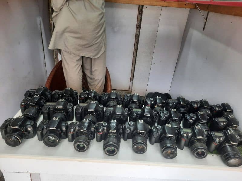 all type of DSLR camera available 0
