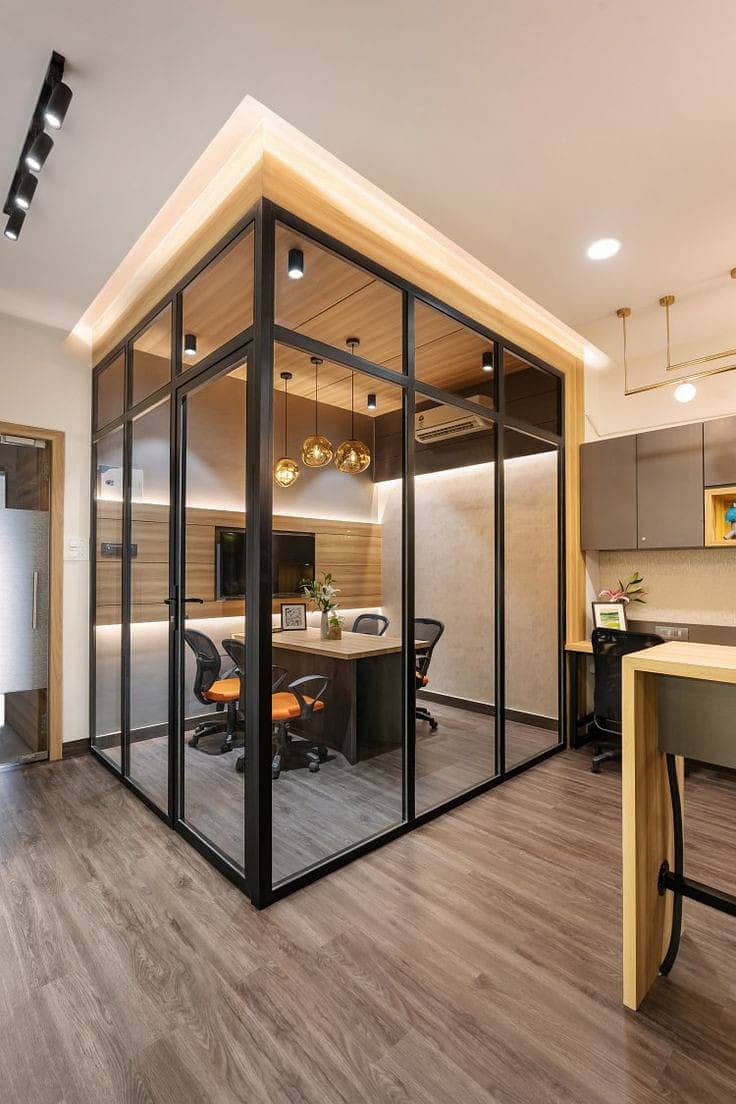 Aluminium Windows/door & Glass Work Shower Cubical/Glass Office Cabin/ 8
