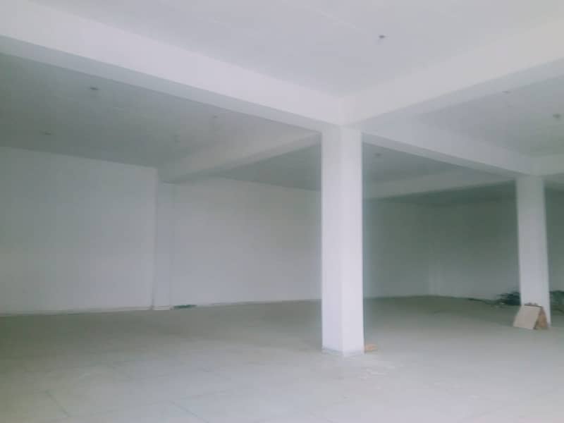 16000 sq. ft. Double story Factory Neat and clean available for rent on Ferozepur road Lahore 8