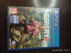 Farcry 4 Limited Edition Ps4 CD