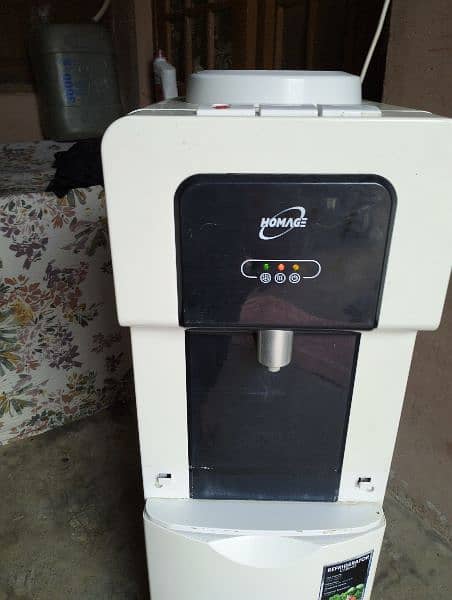 water dispenser running condition 1 time gas charge 3