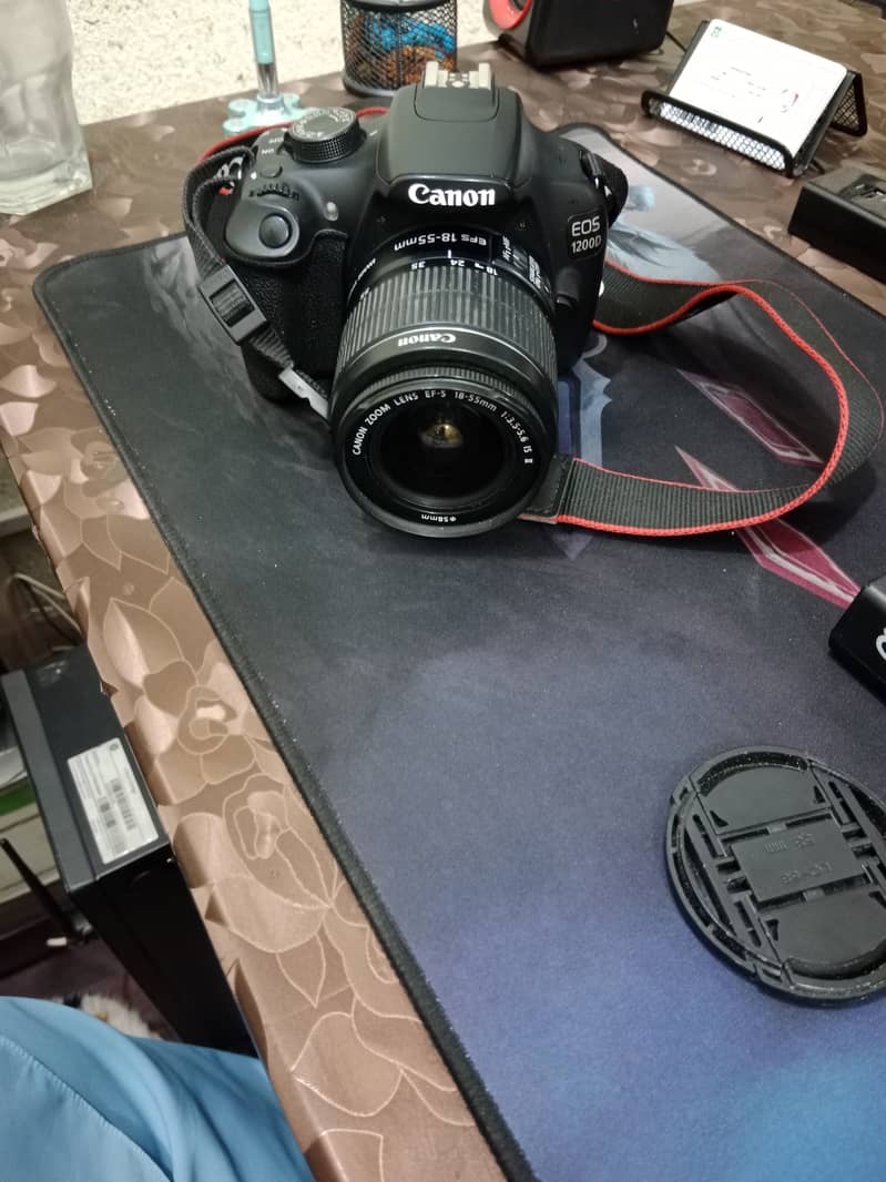 Canon 1200d With 18/55mm lens 2