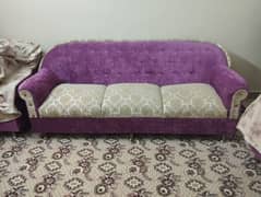 1 Big 2 Small Sofas Sat 1 latte's Table good condition urgent sell