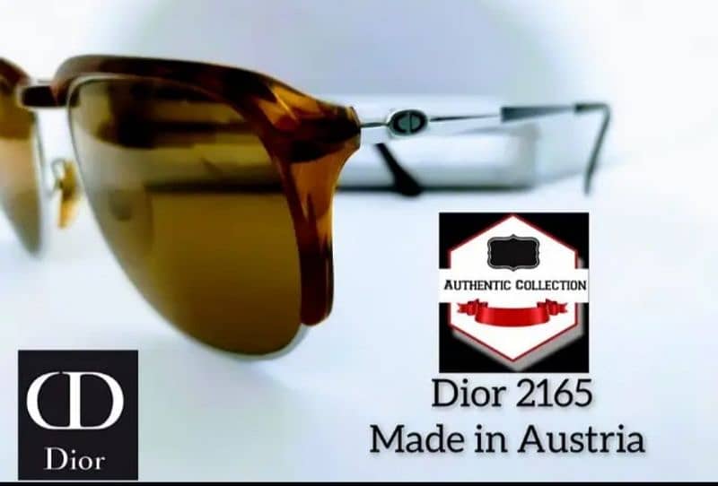 Persol Dior Lacoste Zeiss Longines Carrera Gold plated Sunglasses 9