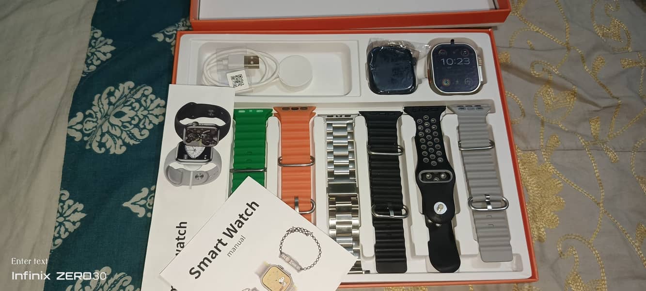 2 smartwatch with 7 straps 1
