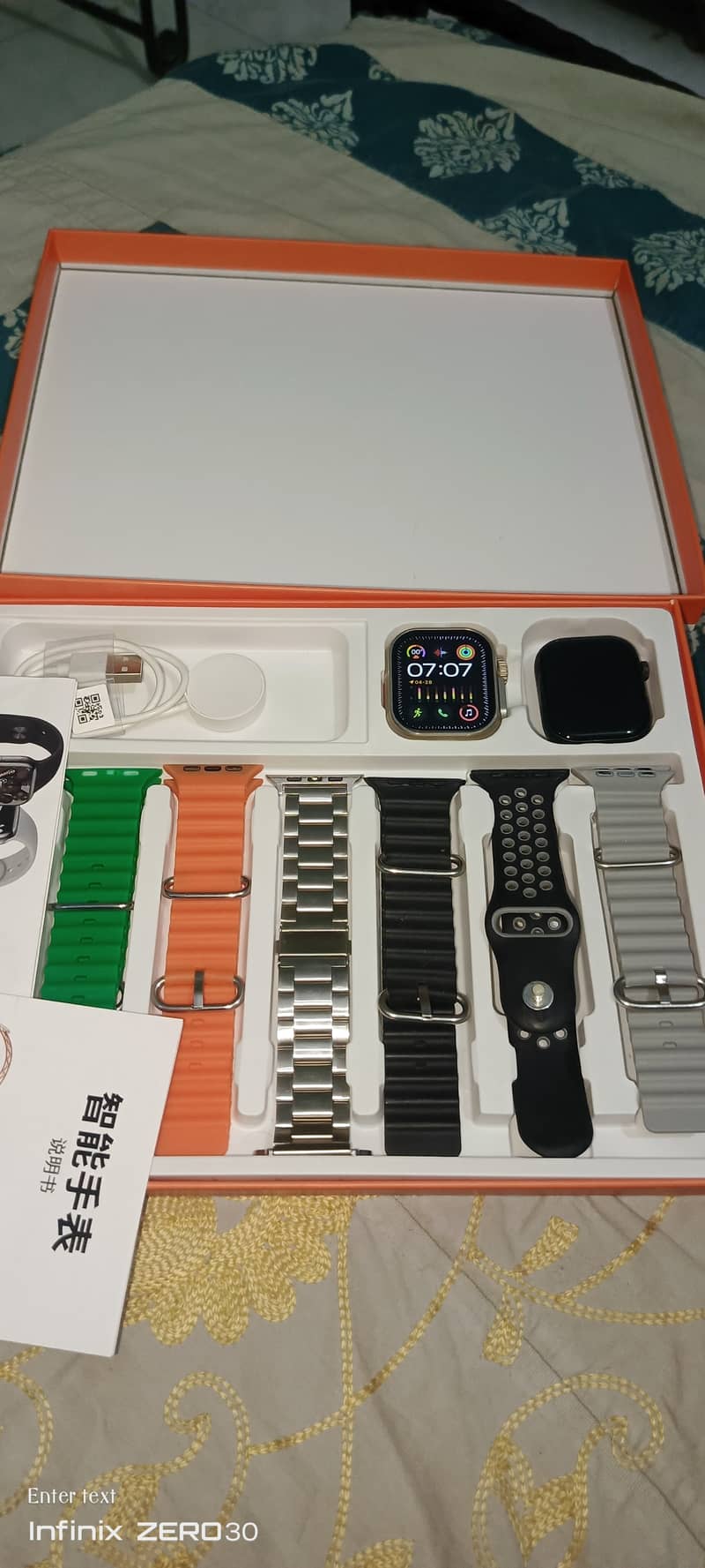 2 smartwatch with 7 straps 2