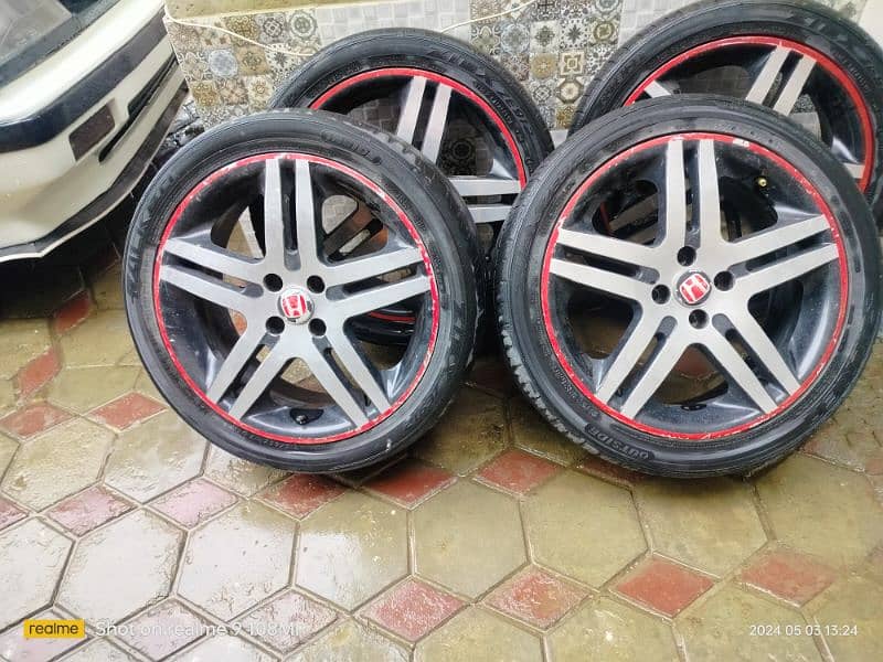 Low Profile Alloy Rims with Tyres 4