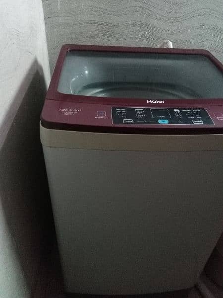 Haier autometic washing machin 12kg 1