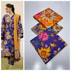 3pcs lawn collections