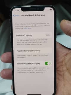 iPhone x 64 GB only battery change pta approved original condition