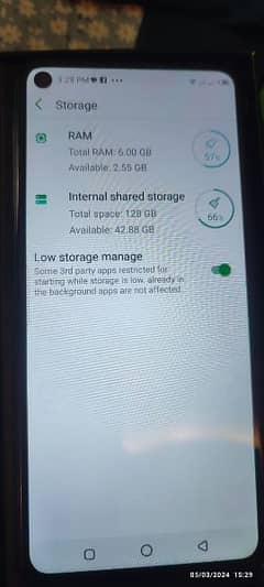 Home Used Infinix S5 6/128 Best condition