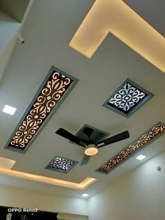 Pop False Ceiling/Wall Moulding/Media Wall Ceiling