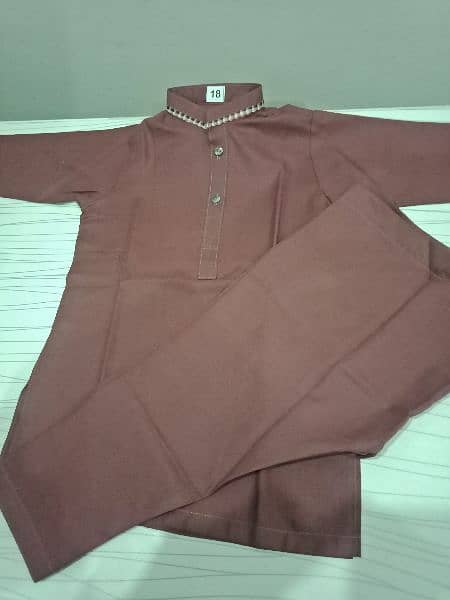 Local Silai Kids cotton & Washing Wear suit 9