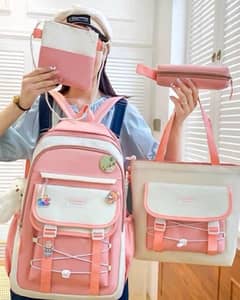 imported School bags pack of 4