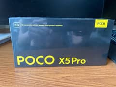 POCO X5 PRO 5G BRAND NEW  SEAL PACKED. NON PTA.