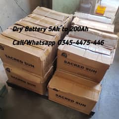 Dry Batteries 200ah 150ah 100ah For Sale