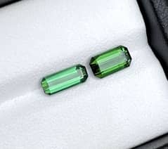 2 carats Green Colour Beautiful Tourmaline Facete From Afghanistan