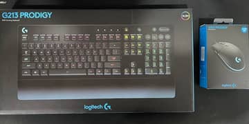 Logitech RGB Gaming Mouse & Keyboard