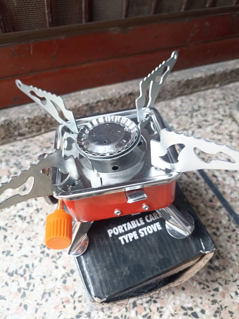 Portable Campaign Stove|Outdoor cooking Burner 0