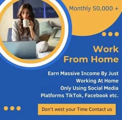 Online Job/Full-Time/Part Time/Home Base Job, Boys and Girls Apply Now