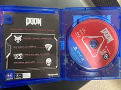 DOOM Game For PS4 (Price Negotiable)