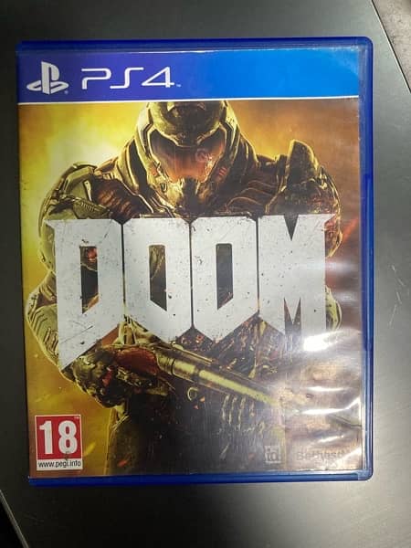 DOOM For PS4 (Price Negotiable) 2
