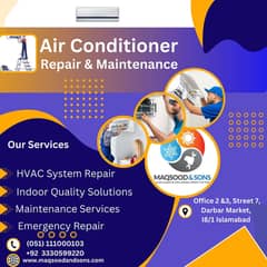 Ac Services/ Ac Repairing/Ac Installation/ Window & Split Ac Repair