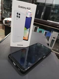SAMSUNG A22 WITH BOX