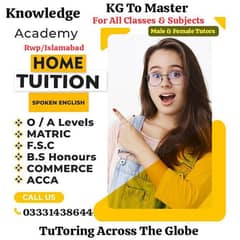 Home tutor|Online tutor|O/A level|Kg&Montessori|IGCSE|ICS|FSc|Math|Eng 0