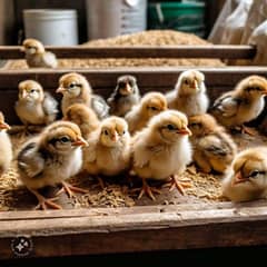 Day Old Golden Misri, Austrolop, Plymouth, Chicks Available in Sindh