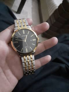 A unique watch of citizen quartz WR30 in brand new condition.