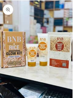 BNB rice glow facial kit