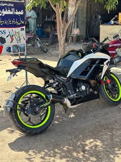 450cc Heavy bike dual cyelander kawasaki ninja raplika