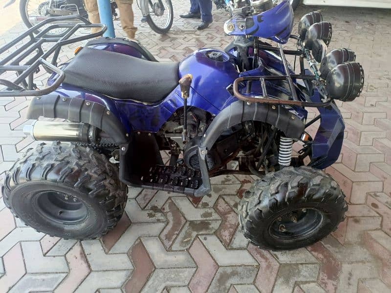 4 wheel bike self start disk brake revars gair kotla Arab Ali khan 5