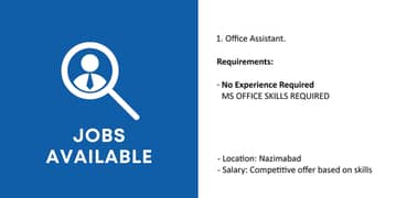 Factory Supervisor & Office Staff Required