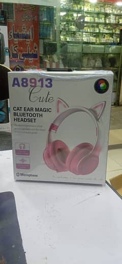 Cat design Headphones Premium Quality 0