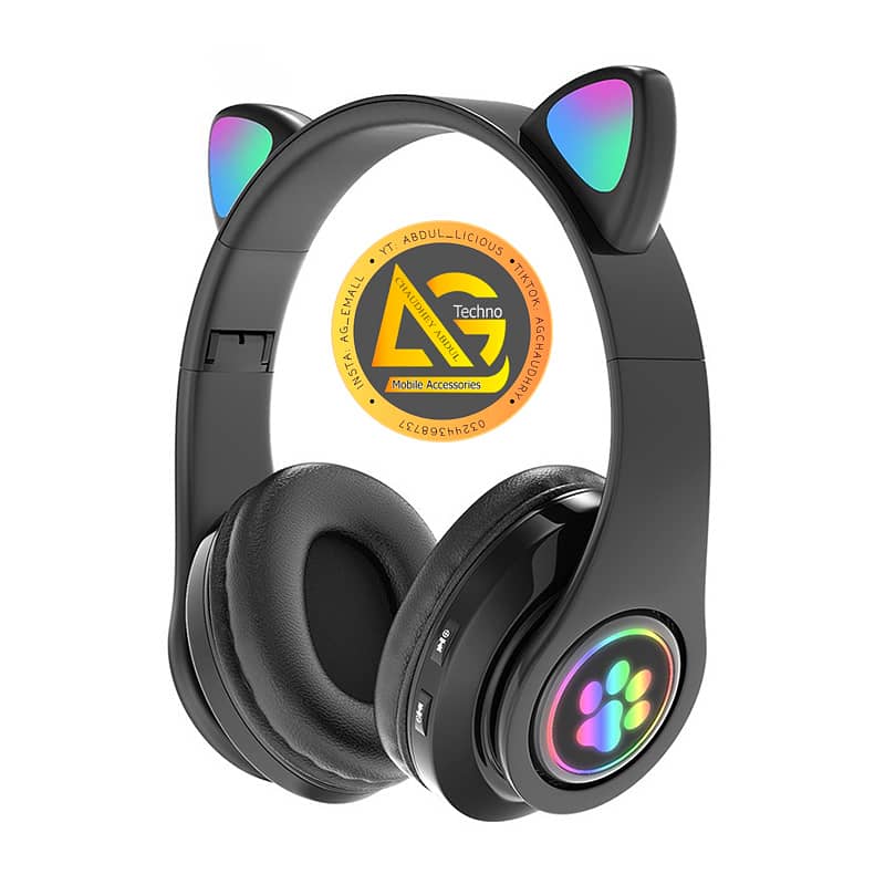 Cat design Headphones Premium Quality 6