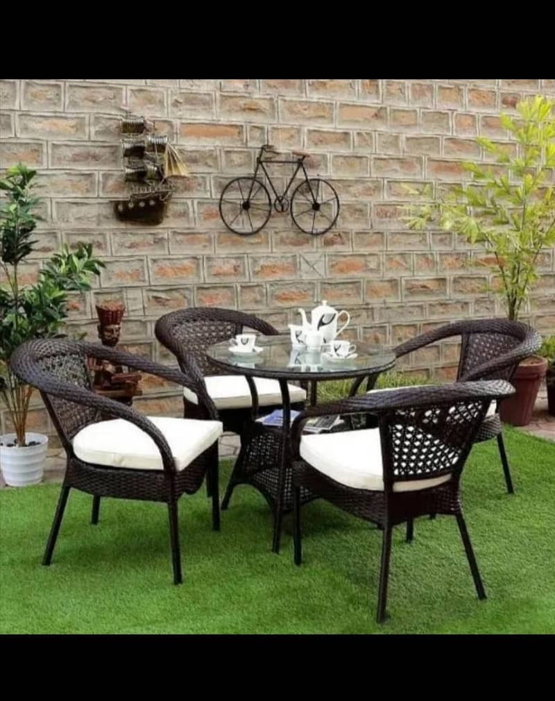 Garden chair / Outdoor Rattan Furniture / UPVC outdoor chair / chairs 1
