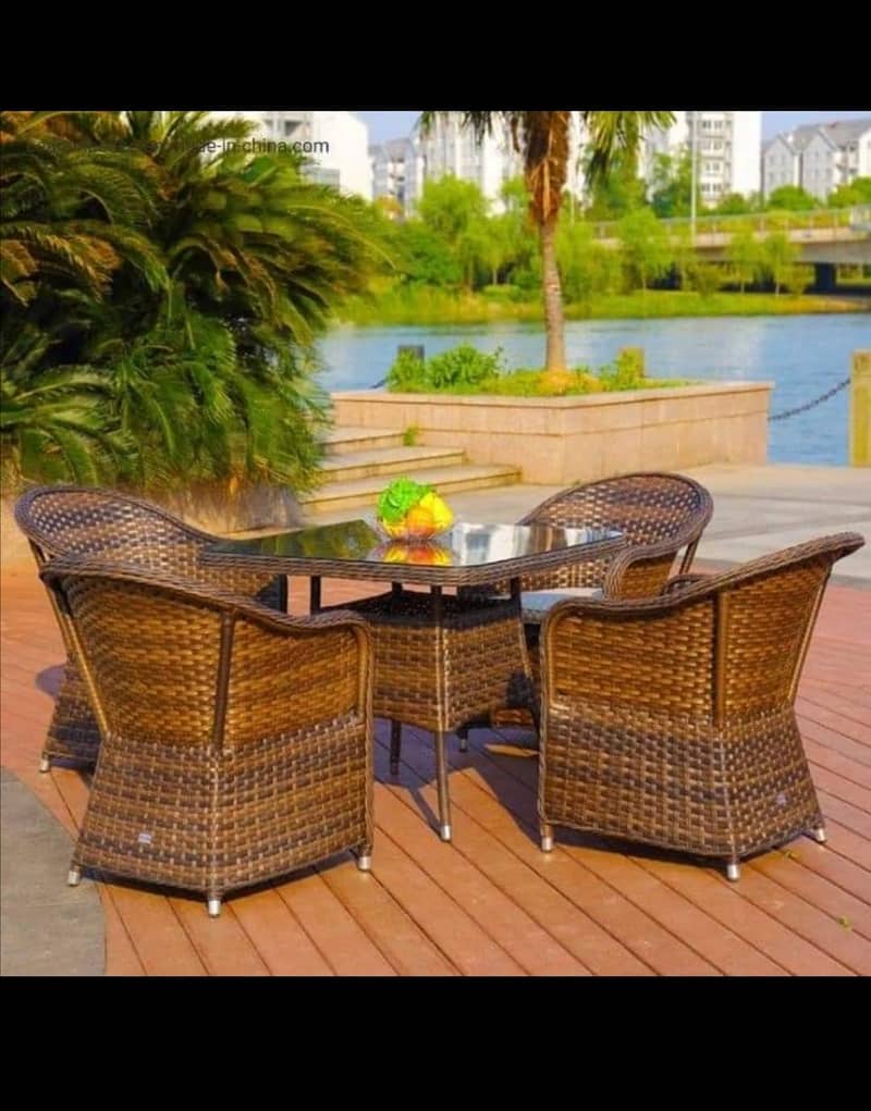 Garden chair / Outdoor Rattan Furniture / UPVC outdoor chair / chairs 8
