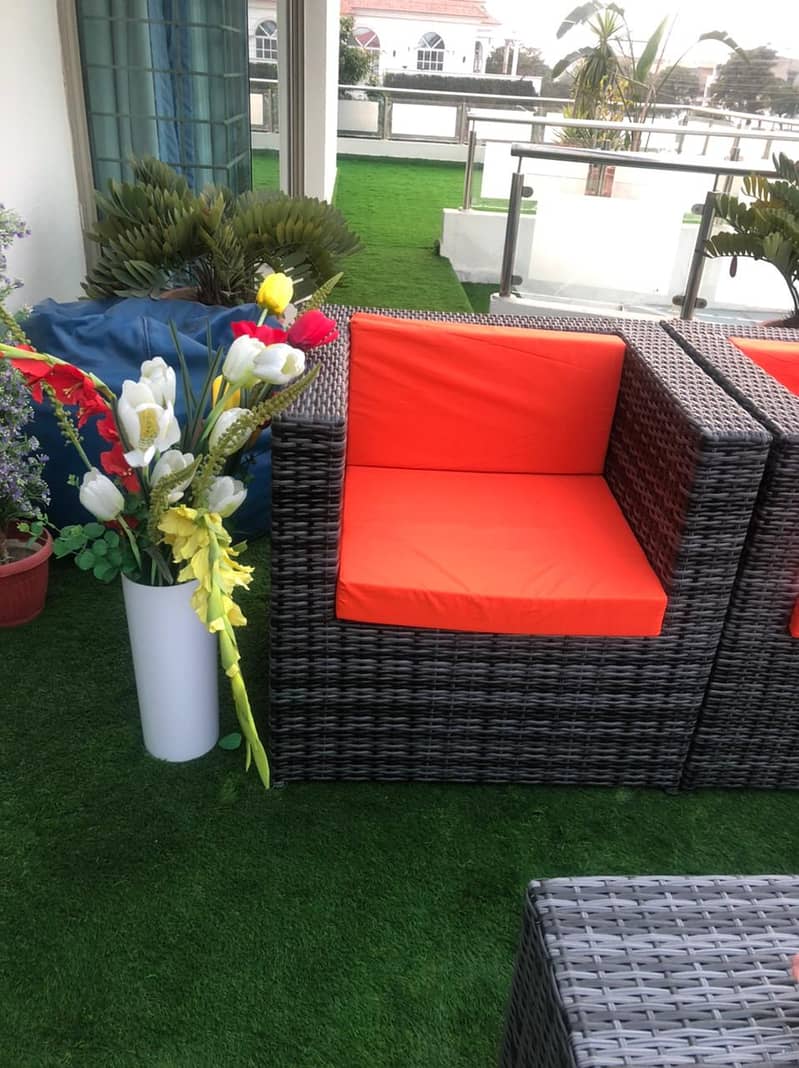 Garden chair / Outdoor Rattan Furniture / UPVC outdoor chair / chairs 11