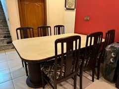 6 Seater Dinning table with chairs