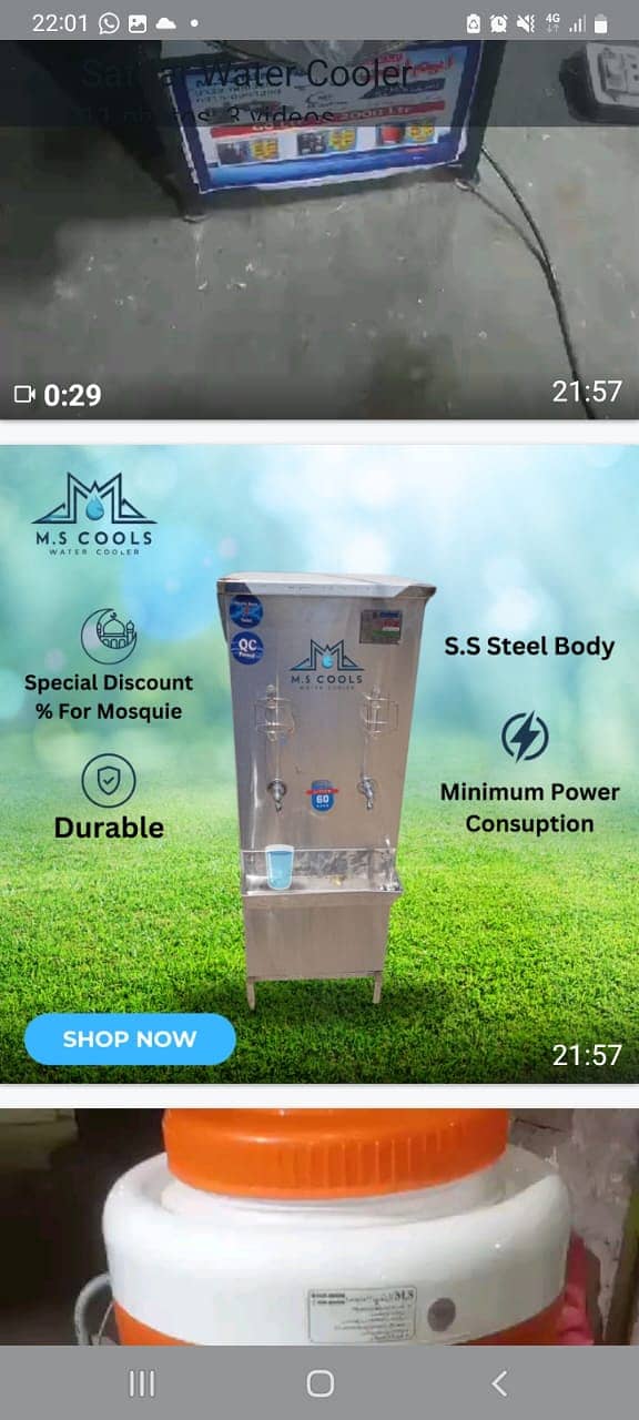 Electric water cooler, water cooler, water dispenser, industrial coler 8