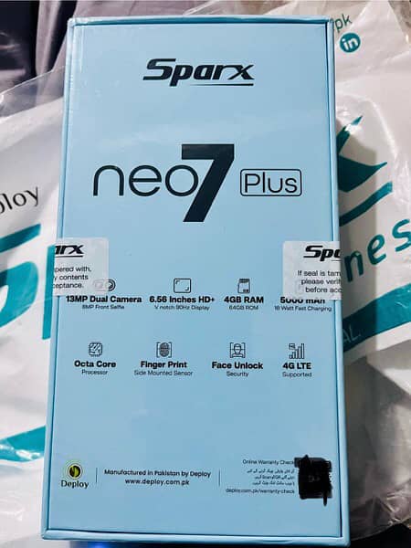 SPARX Neo 7 Plus: |Brand New| |Pin Pack| 1