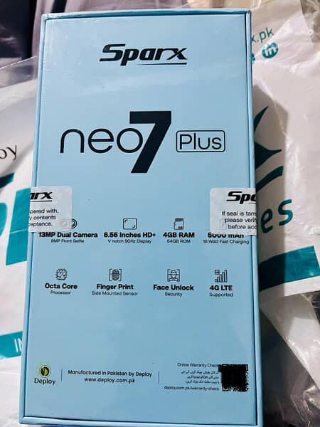 SPARX Neo 7 Plus: |Brand New| |Pin Pack| 7