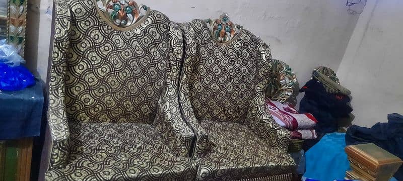 2 seater shahi sofa 0