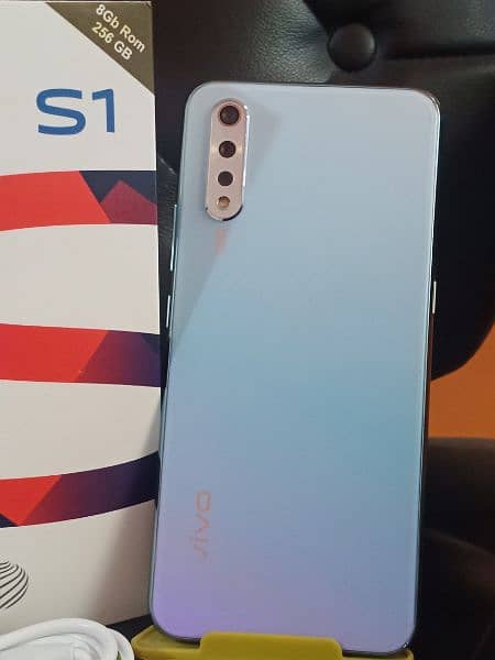 vivo S1 (8/256) Gb ram with box and charger lush condition 1