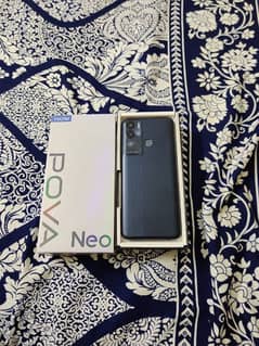 techno pova neo with box charger